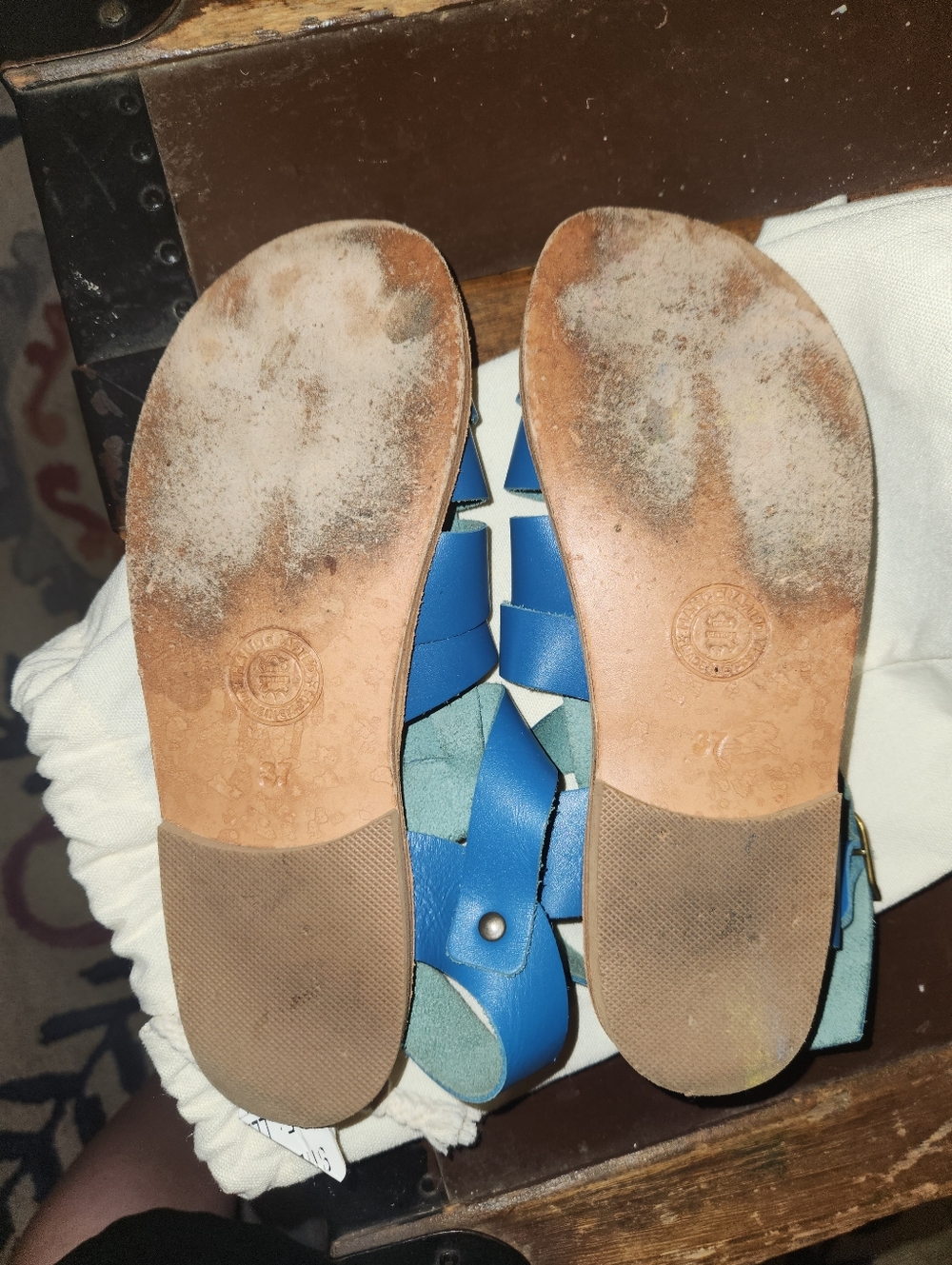 Gardenheir Fisherman Sandals in Blue 37 - Picture 4 of 5